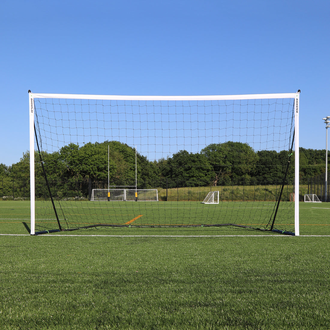 KICKSTER PRO Portable Football Goal 12x6'