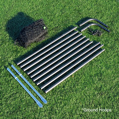 In-Ground Barrier Net System 10' (Multiple Sizes) - QUICKPLAY - flowbackinstock