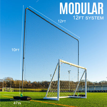 Freestanding Barrier Net System 10' (Multiple Sizes) 12x10' - QUICKPLAY - flowbackinstock