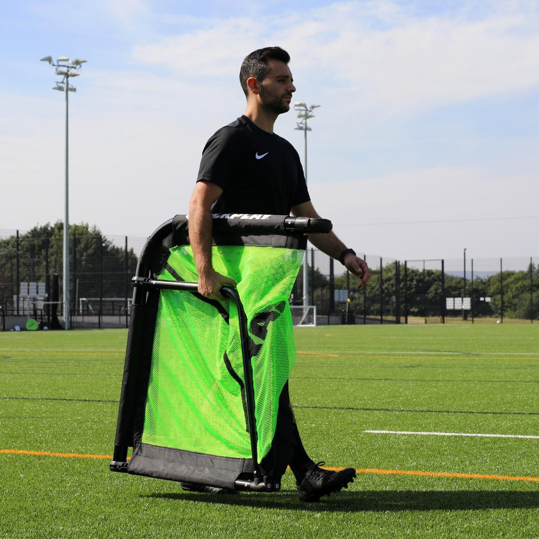 PRO ALU Training Instant Football Goal 5x3'