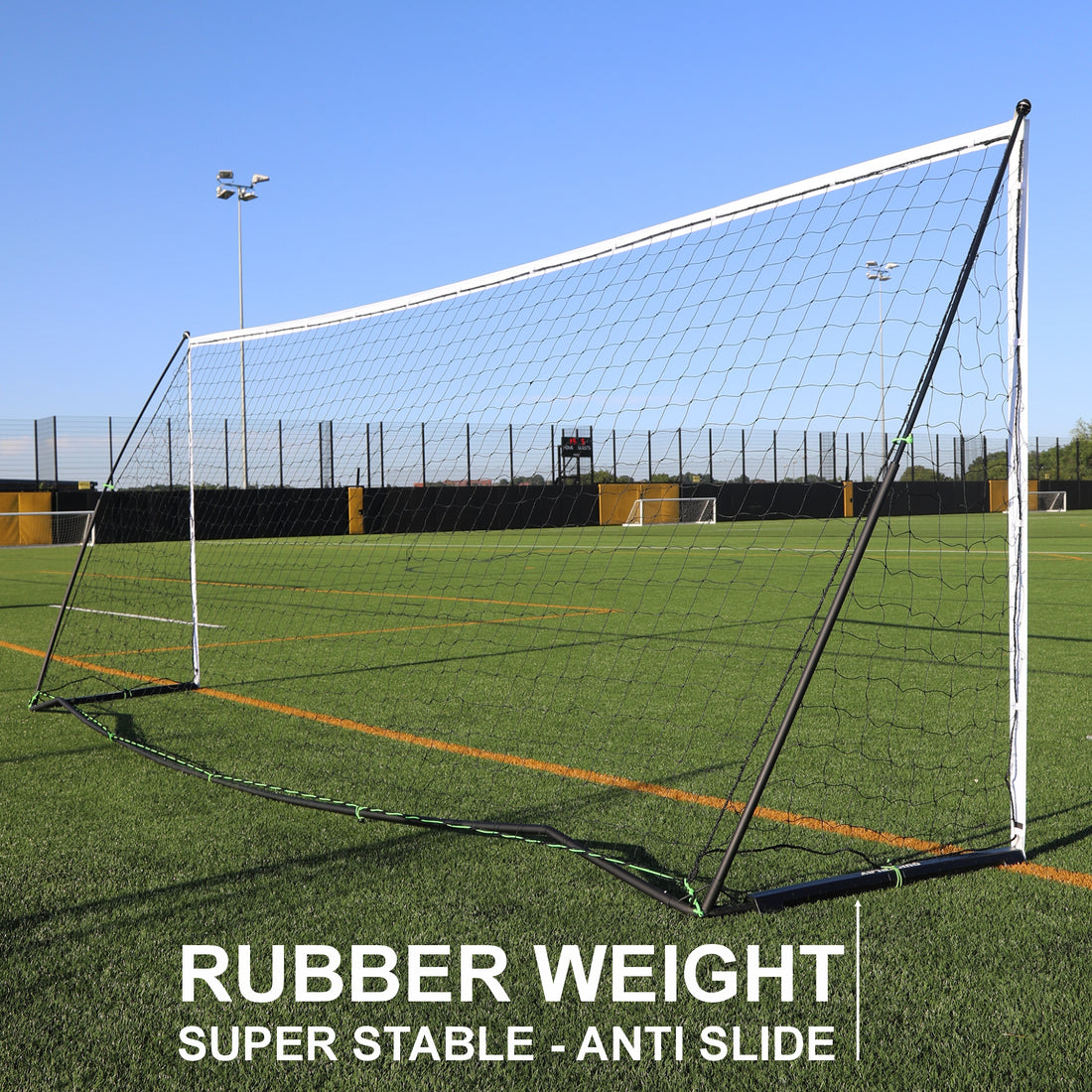 KICKSTER PRO Portable Football Goal 18.5x6.5'