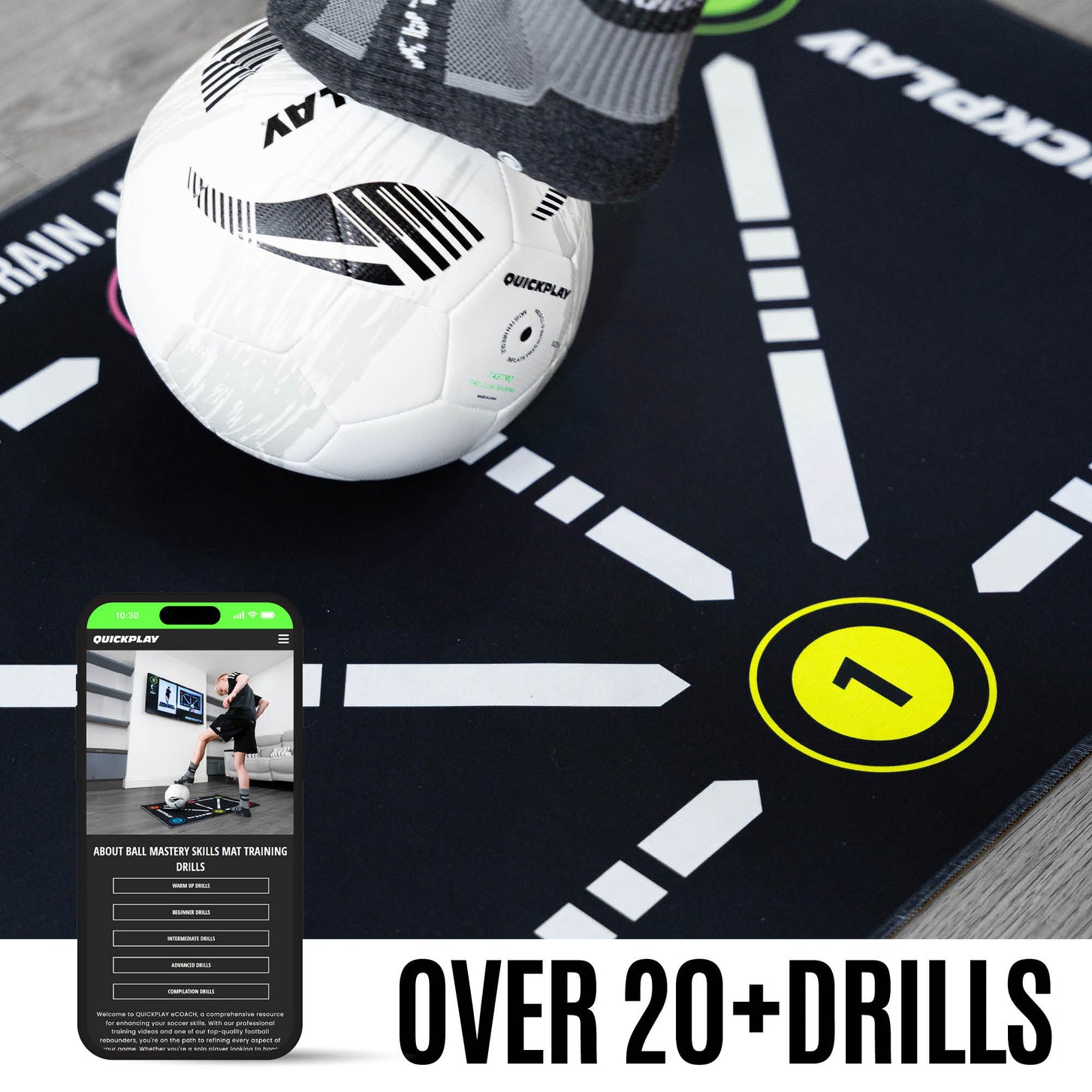 Ball Mastery Skills Mat