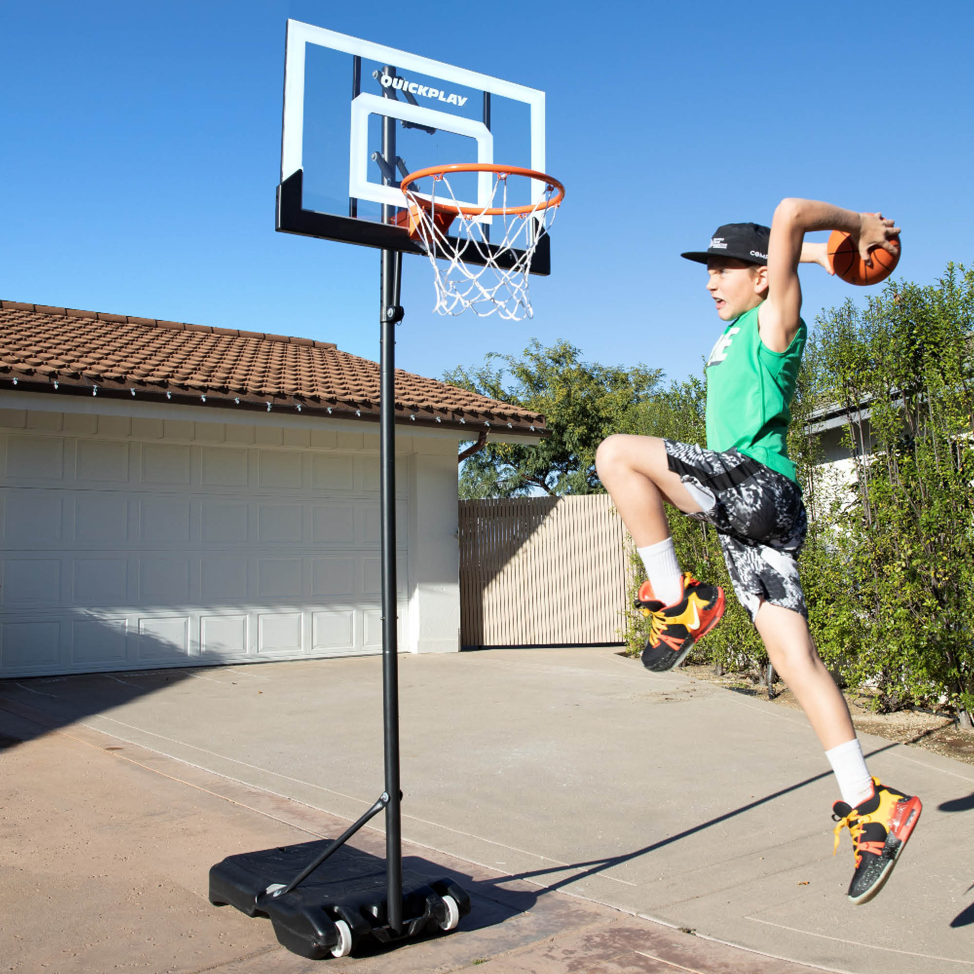 Basketball Hoop Outdoor Lifetime Slam-It Pro Basketball Rim - 18 Inch ...