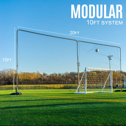 10ft Barrier Net System Freestanding (Multiple Sizes)