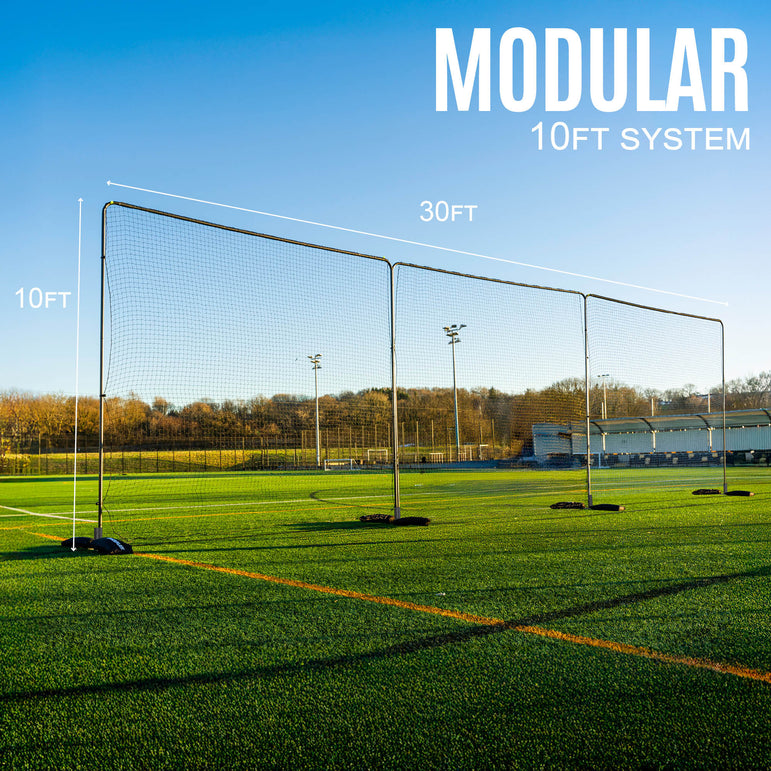10ft Barrier Net System Freestanding (Multiple Sizes)