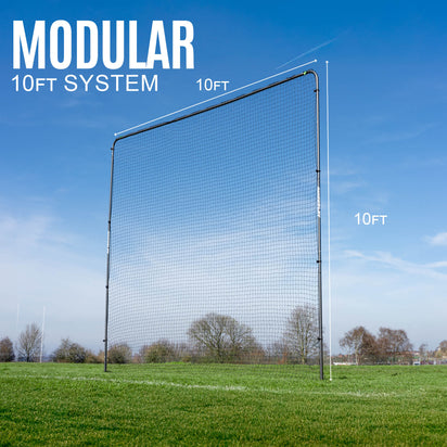 In-Ground Barrier Net System 10' (Multiple Sizes) 10x10' - QUICKPLAY - flowbackinstock