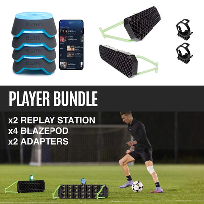 REPLAY Station x BlazePod - Player Bundle - QUICKPLAY - blazepod Pro replay station smart rebounder