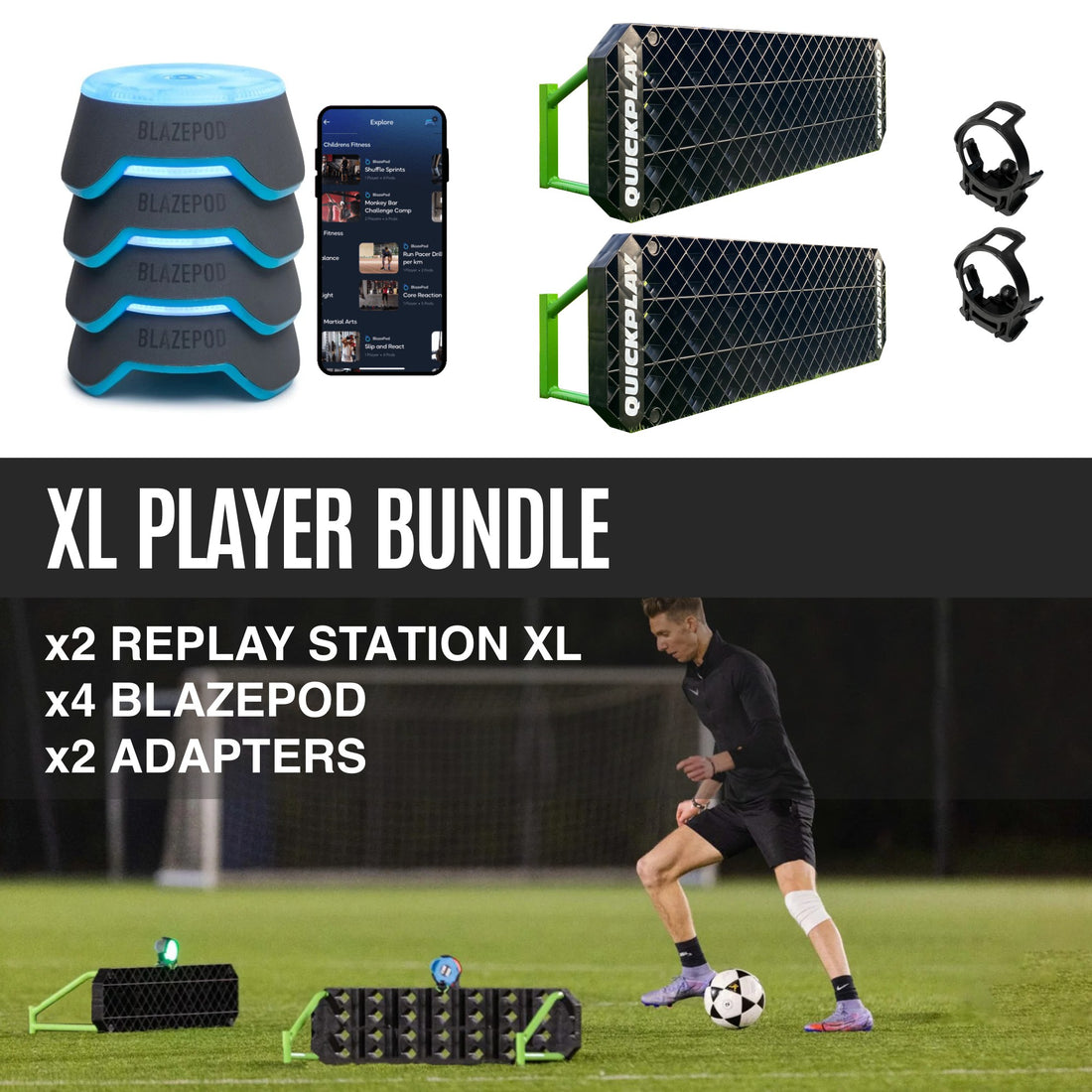 REPLAY Station x BlazePod - XL Player Bundle