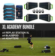 REPLAY Station x BlazePod - XL Academy Bundle - QUICKPLAY - blazepod Pro replay station smart rebounder