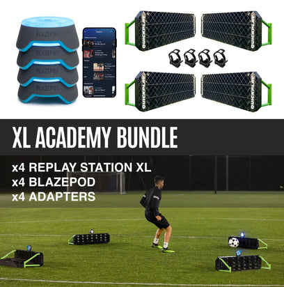 REPLAY Station x BlazePod - XL Academy Bundle - QUICKPLAY - blazepod Pro replay station smart rebounder