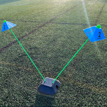 Cognitive Cones (set of 16) - QUICKPLAY - agility coaching football instructions marker Soccer Coach Soccer Training speed training