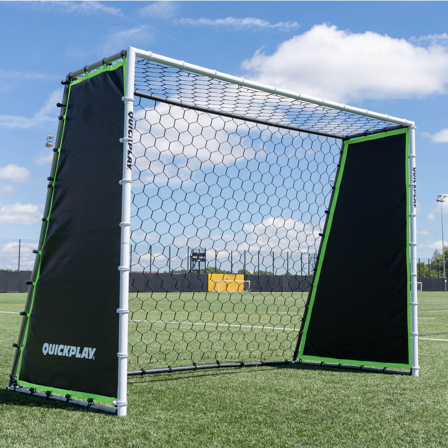 3 in 1 training goal in an elite training facility on a sunny day