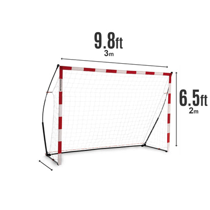 Portable Handball Goal Junior 2.4x1.7m - QUICKPLAY - handball handball goal handball jr instructions more sports