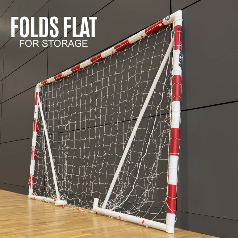 Q-FOLD Folding Junior Handball Goal 2.4X1.7M