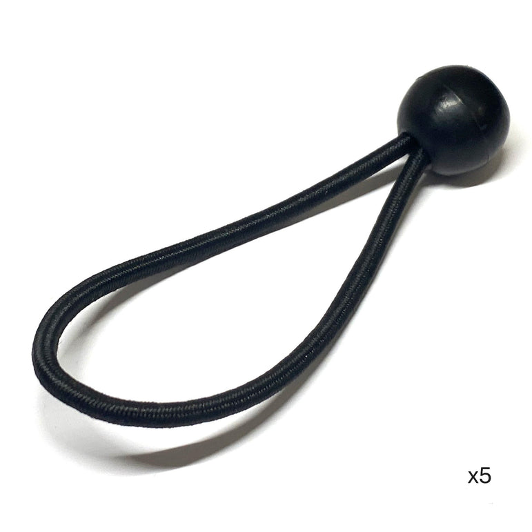 Spare Part - BUNGEE - 120mm (pack of 5 - Black)