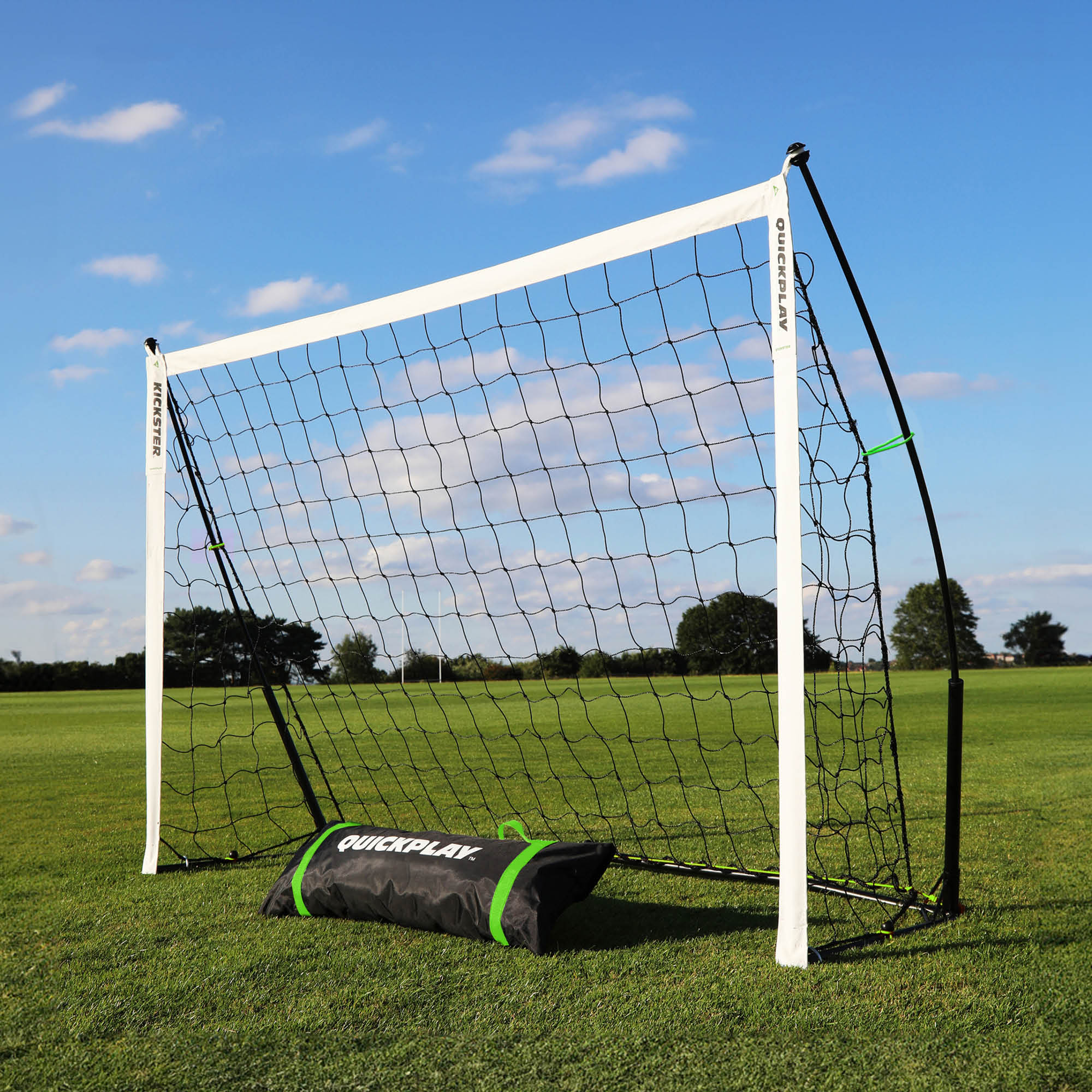 KICKSTER 6x4' Portable Football Goal | QUICKPLAY