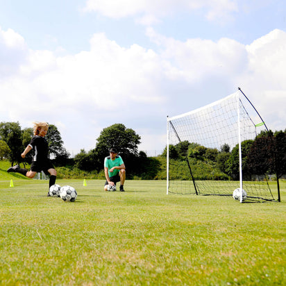 KICKSTER Portable Football Goal 6x4' - QUICKPLAY - 2.3 bestsellers blackfridaysale deal football football goal garden gift has-spares home instructions junior kickster kids Kids (up to 6yrs) portable