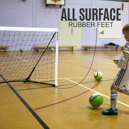 KICKSTER Elite Portable Football Goal 16x7' - QUICKPLAY - 16x7 3.6 5x2 7 a side 9 a side adult astro football football goal has-spares instructions kickster Kickster Elite large portable Senior (16yrs+) SUMMER Teens (13yrs+)