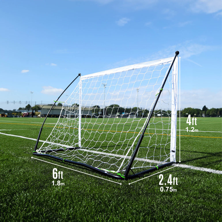 KICKSTER Elite Portable Football Goal 6x4'
