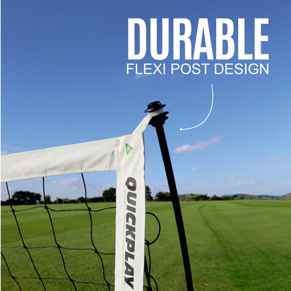 KICKSTER Portable Football Goal 12x6' - QUICKPLAY - 12 x 6 12x6 5 a side 7 a side adult bestsellers blackfridaysale football football goal garden gift has-spares home instructions junior Juniors (7-13yrs) kickster Kickster Academy kids large portable Teens (13yrs+)