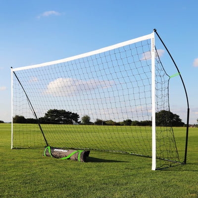 KICKSTER Portable Football Goal 12x6'