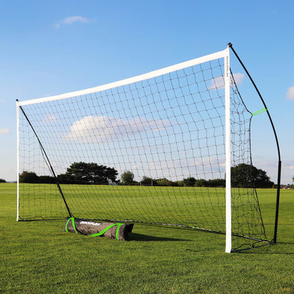 KICKSTER Portable Football Goal 12x6' - QUICKPLAY - 12 x 6 12x6 5 a side 7 a side adult bestsellers blackfridaysale football football goal garden gift has-spares home instructions junior Juniors (7-13yrs) kickster Kickster Academy kids large portable Teens (13yrs+)