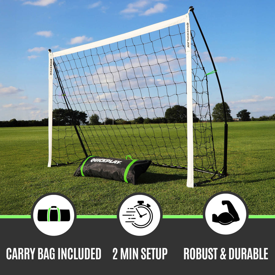 KICKSTER Portable Football Goal 8x5'