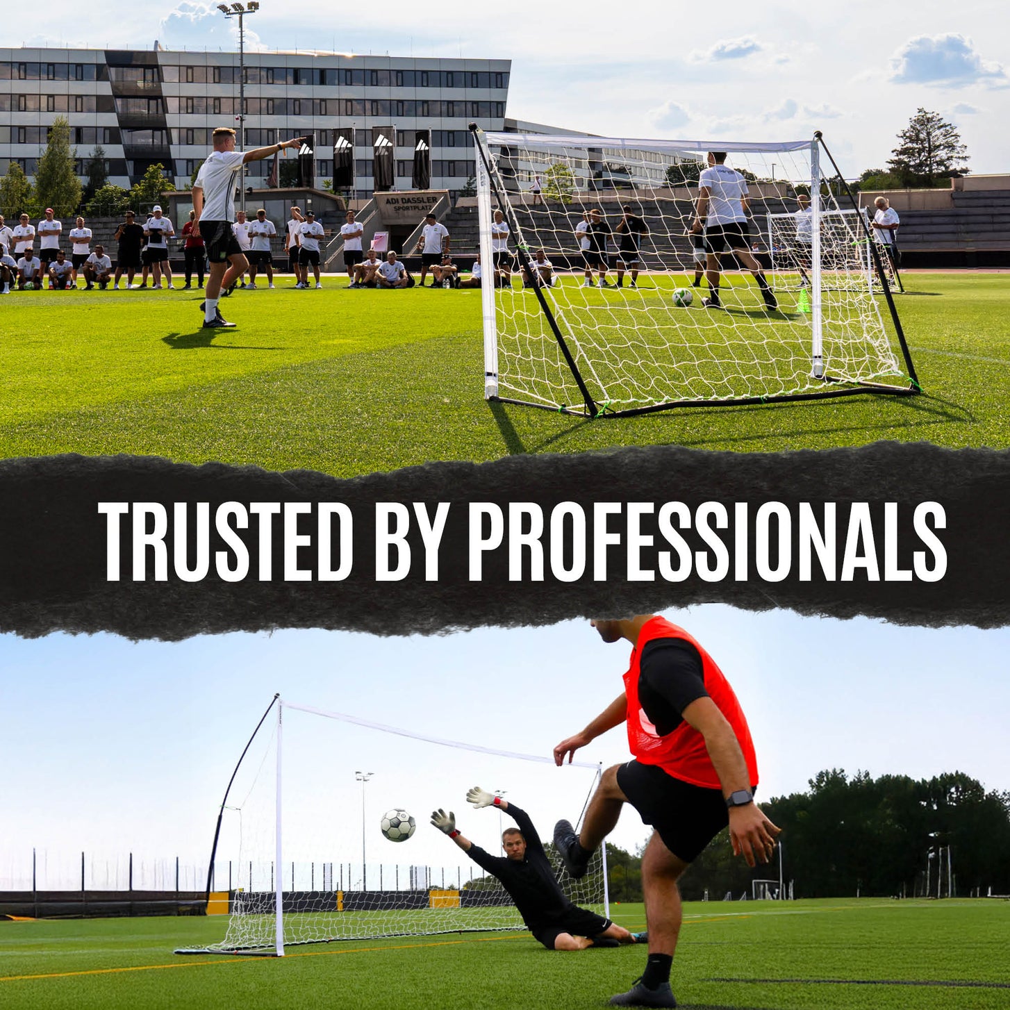 KICKSTER Portable Football Goal 18.5x6.5'