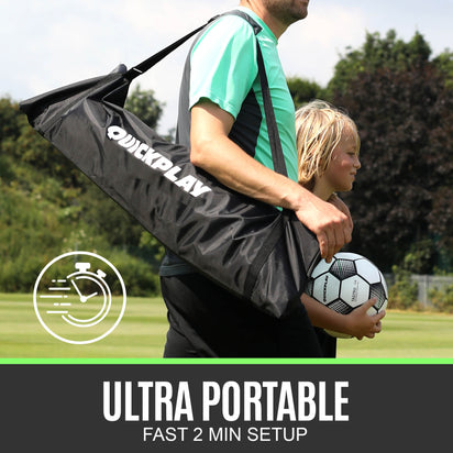 KICKSTER Portable Football Goal 8x5'