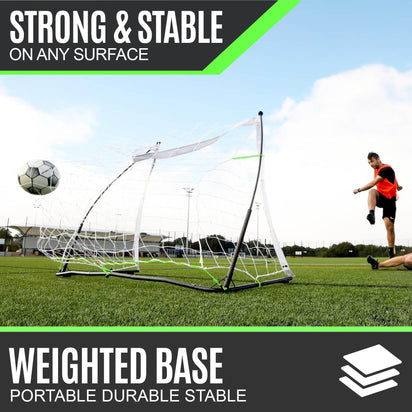 KICKSTER Elite Portable Football Goal 8x5'