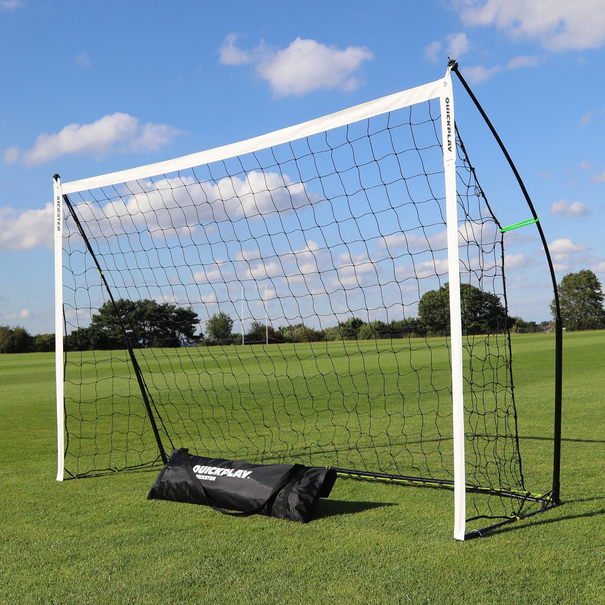 KICKSTER 8x5' Portable Small Football Goal | 2 Min setup