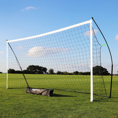 KICKSTER Portable Football Goal 12x6'