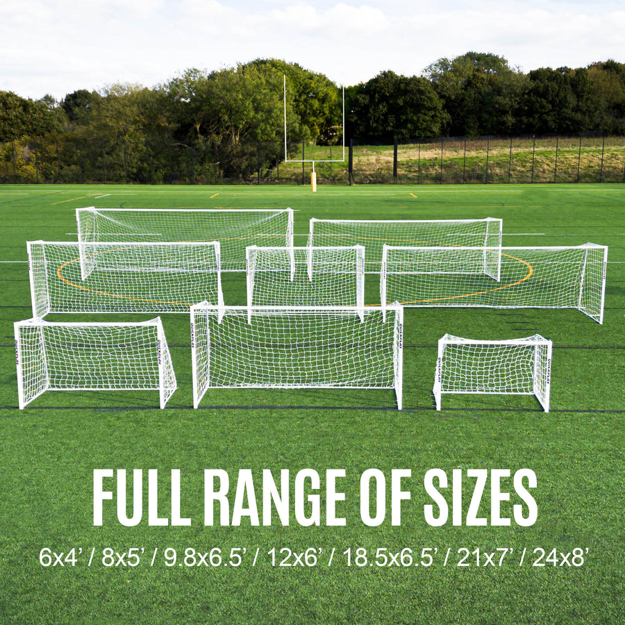 PRO ALU Match Football Goal 24x8'