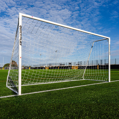 PRO ALU Match Football Goal 12x6' - QUICKPLAY - 12 x 6 12x6 5 a side 5v5 7 a side 7v7 Aluminum Goals astro Astroturf folding football football goal has-spares Juniors (7-13yrs) Kids (up to 6yrs) long-product-multi-box Pro Senior (16yrs+) Soccer Coach Soccer Teams Teens (13yrs+)