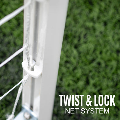 PRO ALU Match Football Goal 12x6' - QUICKPLAY - 12 x 6 12x6 5 a side 5v5 7 a side 7v7 Aluminum Goals astro Astroturf folding football football goal has-spares Juniors (7-13yrs) Kids (up to 6yrs) long-product-multi-box Pro Senior (16yrs+) Soccer Coach Soccer Teams Teens (13yrs+)