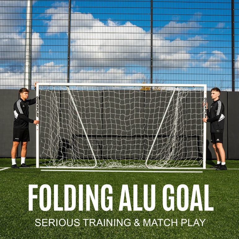 PRO ALU Match Football Goal 16x7'