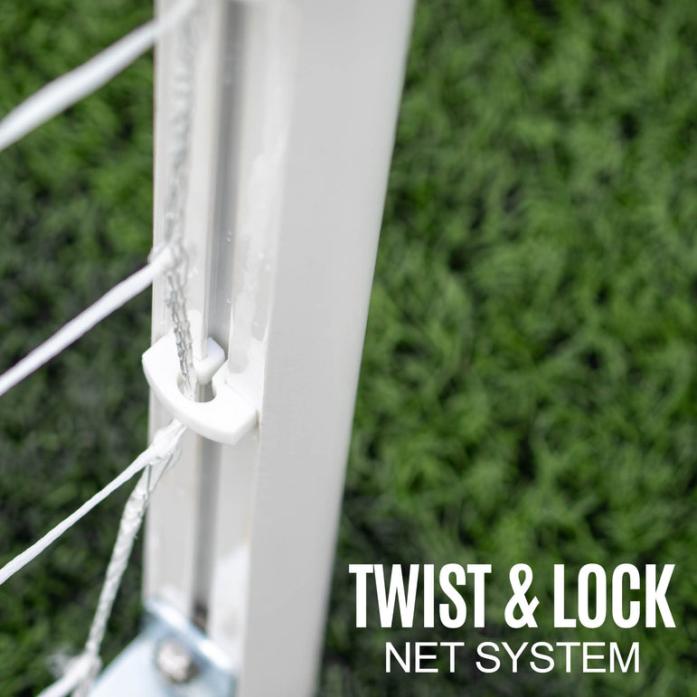 PRO ALU Match Football Goal 16x7'