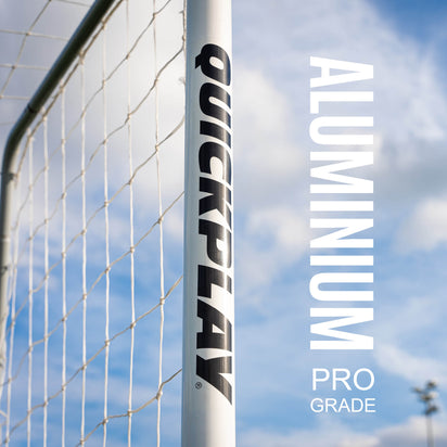PRO ALU Match Futsal Goal 3x2m - QUICKPLAY - 3 x 2 3x2 Aluminum Goals astro Astroturf folding football goal Futsal has-spares instructions Juniors (7-13yrs) long-product-multi-box Pro Senior (16yrs+) Soccer Coach Soccer Goal Soccer Goals Soccer Teams Teens (13yrs+)