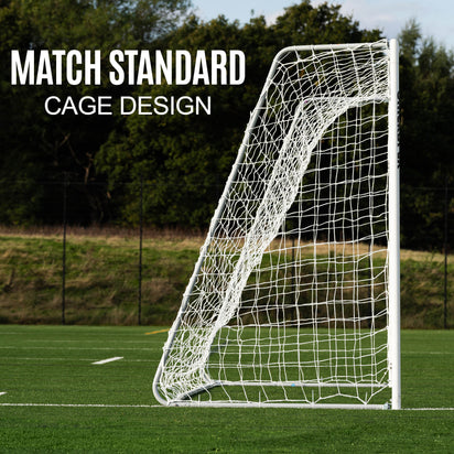 PRO ALU Match Futsal Goal 3x2m - QUICKPLAY - 3 x 2 3x2 Aluminum Goals astro Astroturf folding football goal Futsal has-spares instructions Juniors (7-13yrs) long-product-multi-box Pro Senior (16yrs+) Soccer Coach Soccer Goal Soccer Goals Soccer Teams Teens (13yrs+)