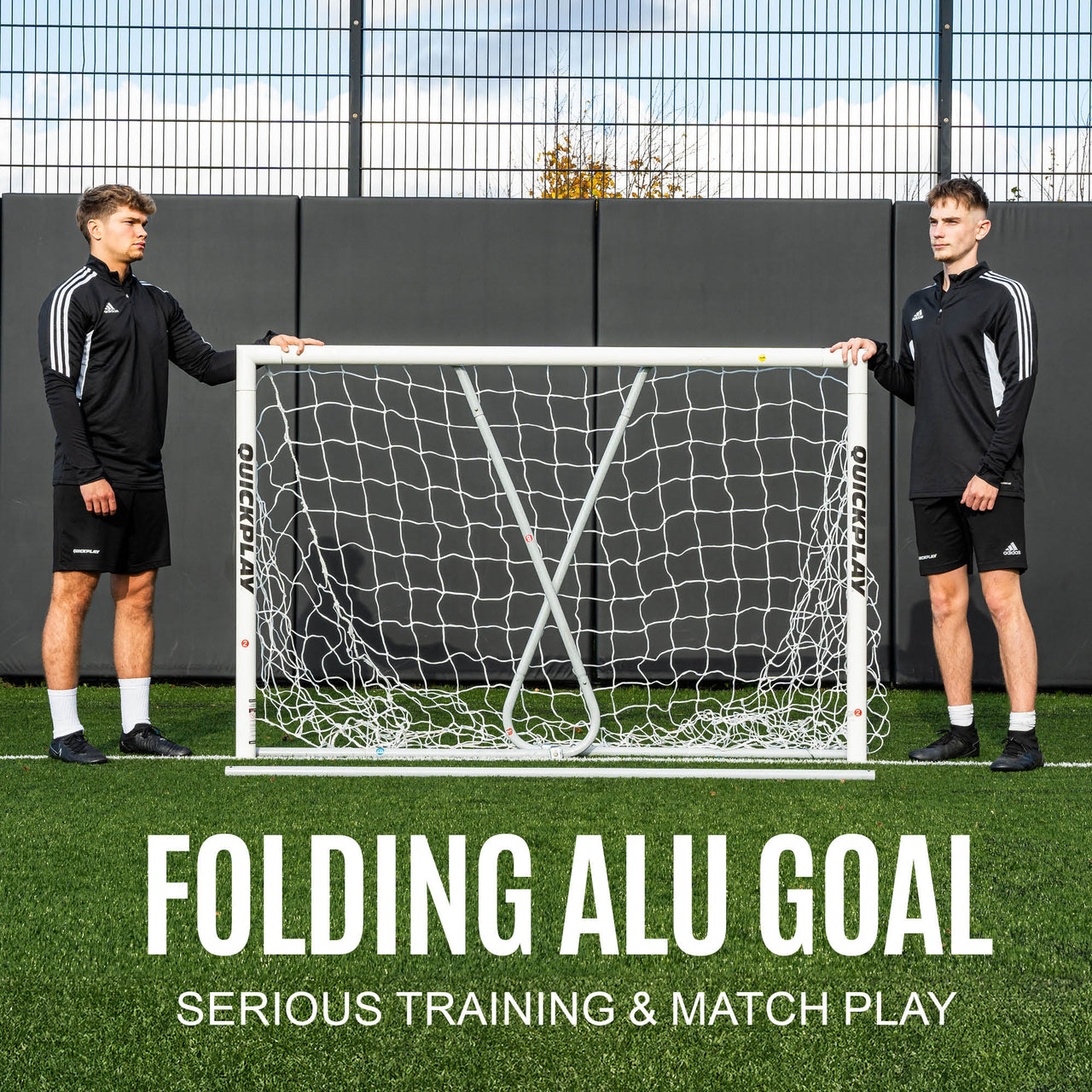 PRO ALU Match Football Goal 6x4'