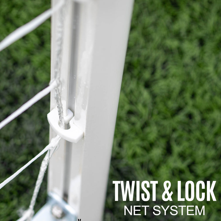 PRO ALU Match Football Goal 6x4'