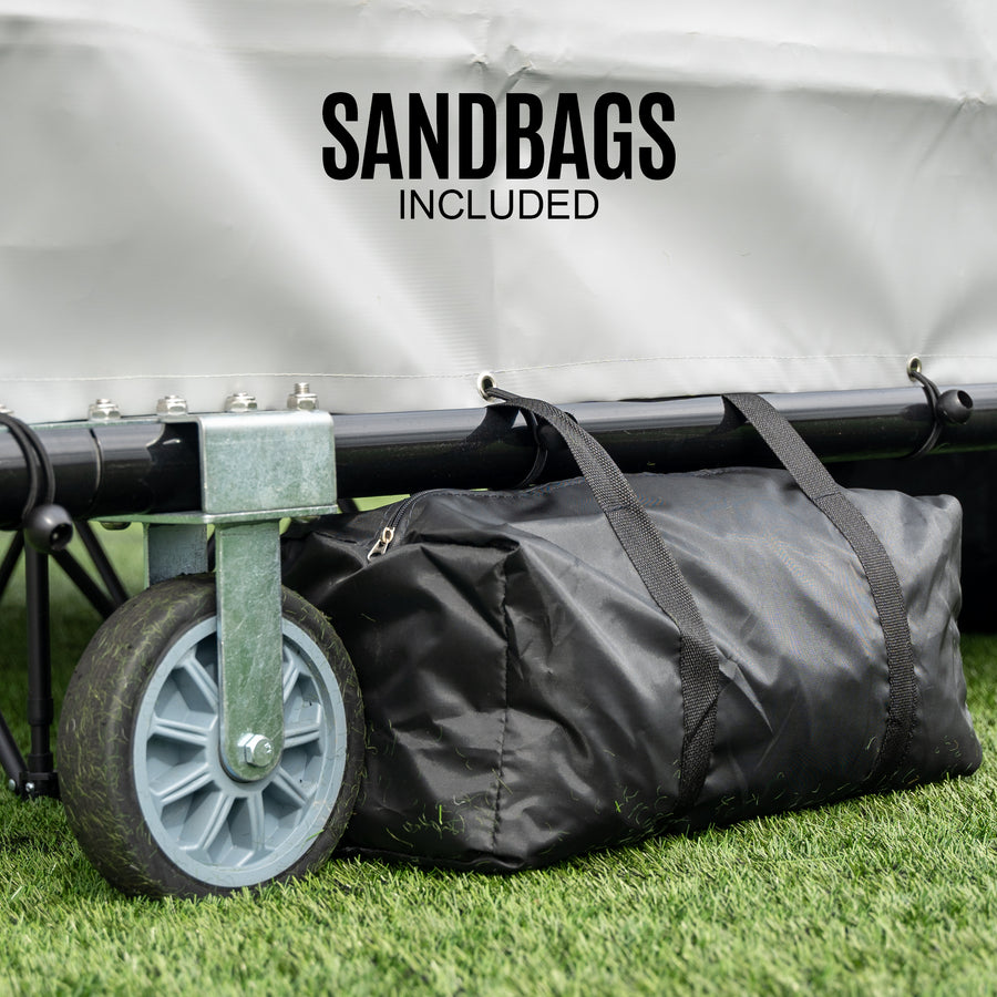PRO ALU Club Shelter 16x6'