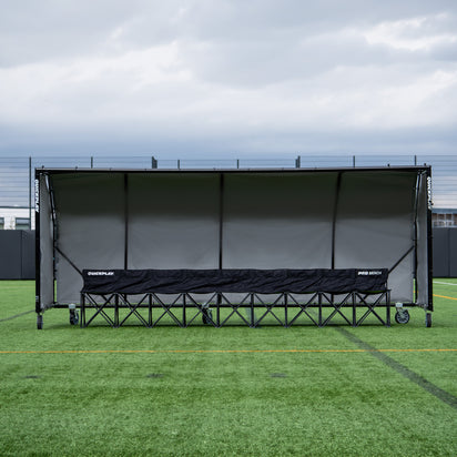 Pro Alu Club Shelter 16x6' - QUICKPLAY - bench Pro shelter