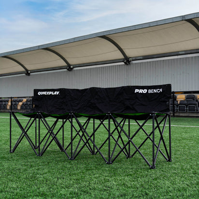 PRO BENCH 4 Seat Subs Bench - QUICKPLAY - 4 seat bench club seating
