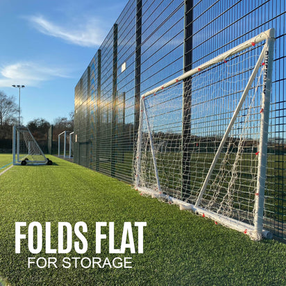 Q-FOLD Folding Football Goal 12x6' - QUICKPLAY - 12x6 5 a side 7 a side adult astro blackfridaysale folding football football goal garden has-spares instructions Juniors (7-13yrs) kids large plastic Q-Fold Teens (13yrs+)