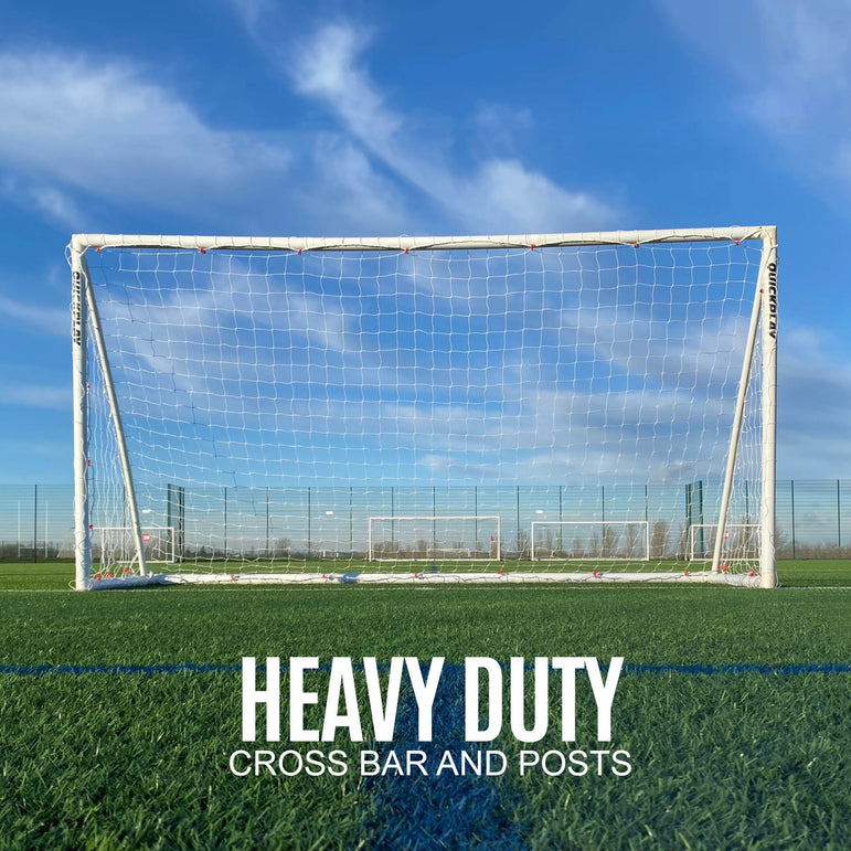 Q-FOLD Folding Football Goal 12x6'