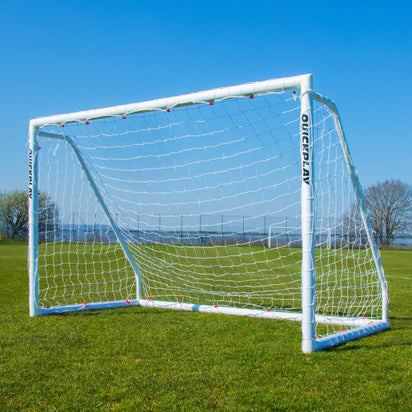 Q-FOLD MATCH Folding Football Goal 8x5' - QUICKPLAY - 5 a side 5v5 8 x 5 astro Astroturf folding football football goal garden has-spares home instructions Juniors (7-13yrs) Kids (up to 6yrs) plastic Pro Q-Fold Q-Match Teens (13yrs+)