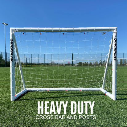 Q-FOLD Folding Football Goal 6x4' - QUICKPLAY - 6 x 4 astro folding football football goal garden gift has-spares instructions kids Kids (up to 6yrs) plastic Q-Fold