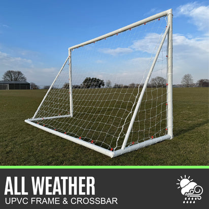Q-FOLD Folding Football Goal 16x7'
