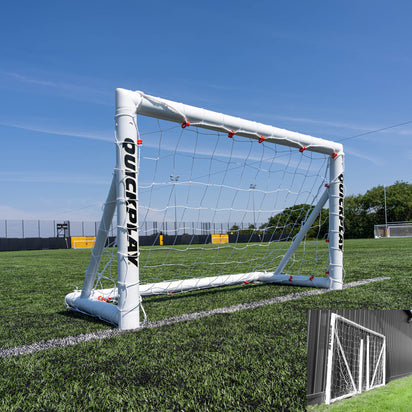 Q-FOLD Folding Football Goal 4x2.5'